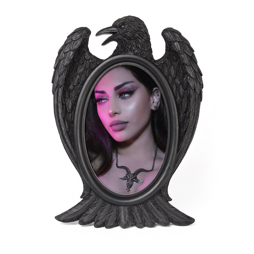 Alchemy - Black Raven Picture frame - Black